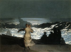 夏の夜 作： Winslow Homer